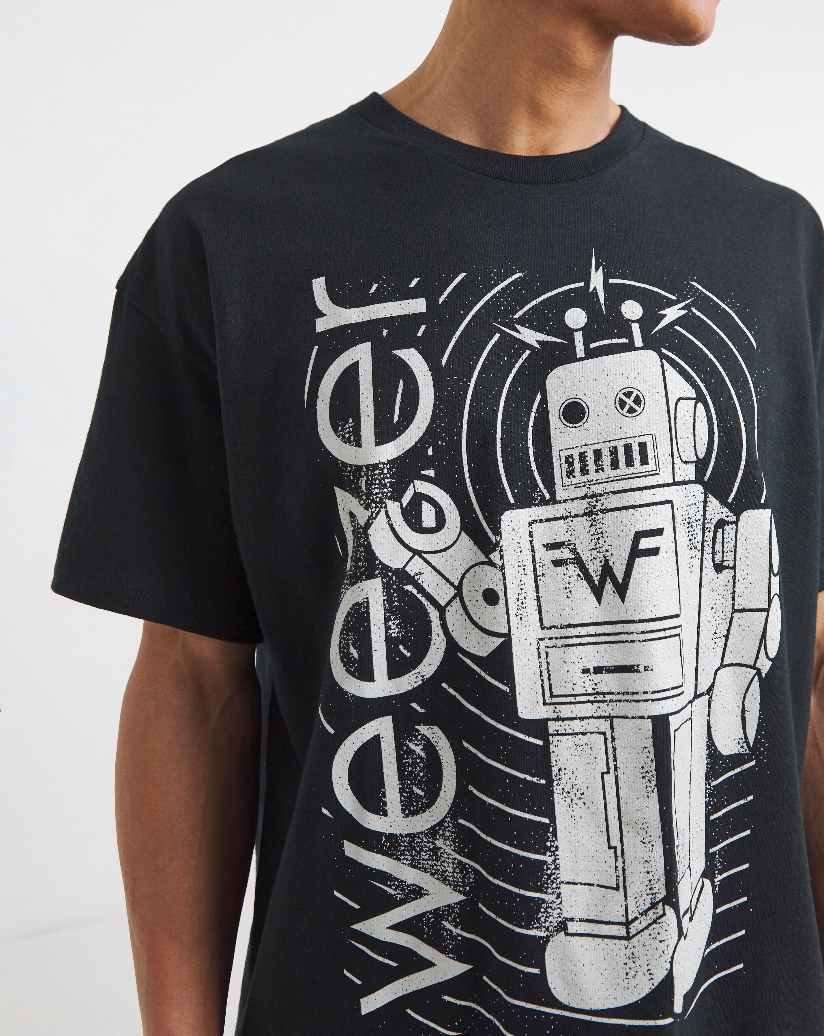 Weezer Graphic Band T-Shirt - Black | JD Williams