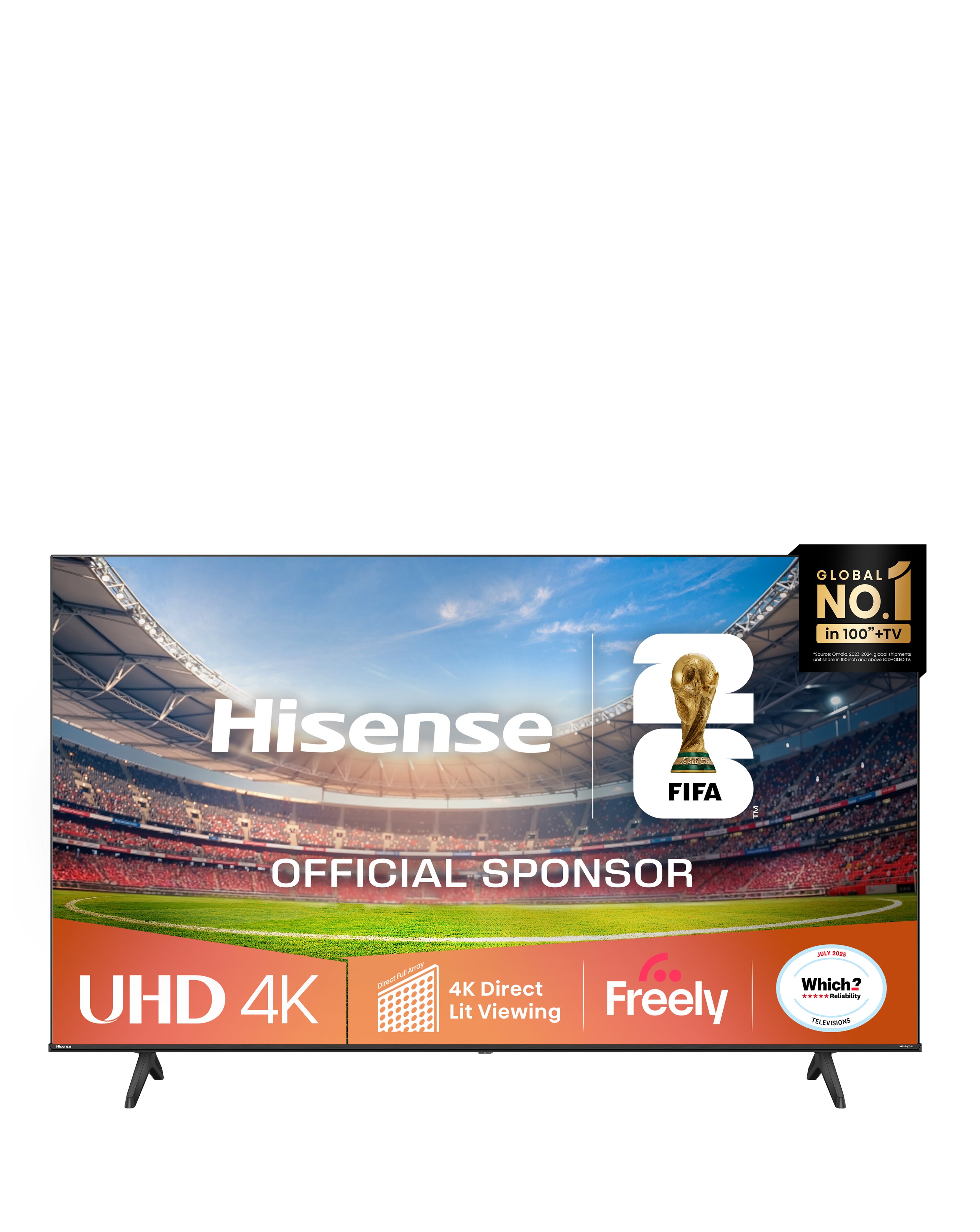 Hisense 50A6QTUK 50in 4K Ultra HD HDR LED Smart TV