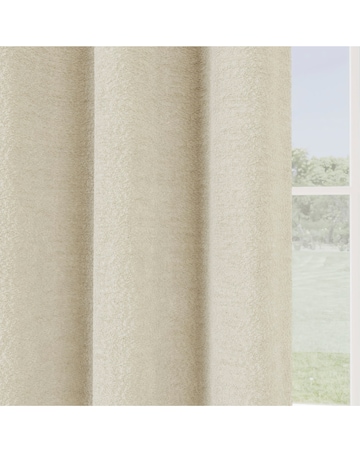 Royal Luxury Boucle Lined Eyelet Curtains