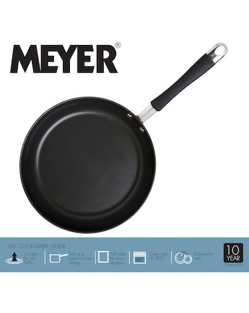Meyer Stainless Steel Induction Twin Pack- 20/28cm Frying Pan