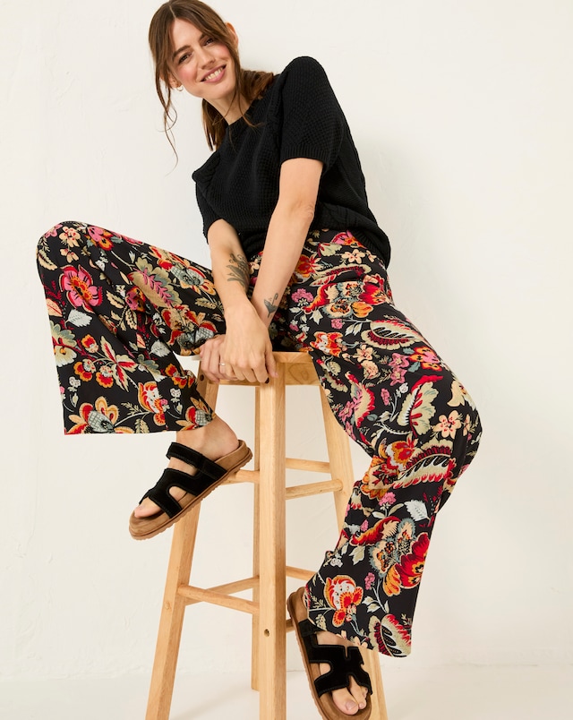 FatFace Isla Wide Leg Trouser