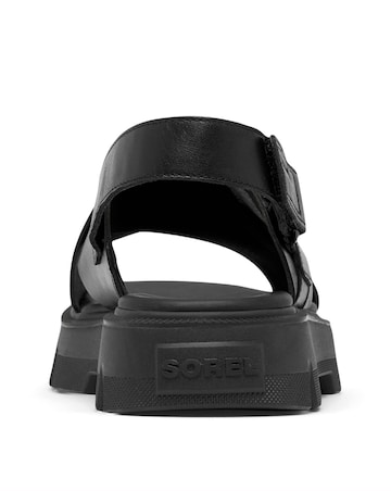 Sorel Leather Rein Crisscross Sandal