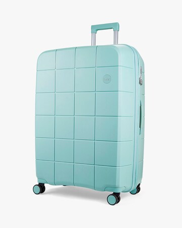 Rock Pixel Large Suitcase - Pastel Green