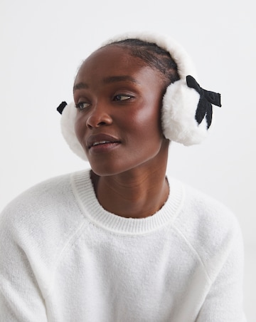 Velvet Bow Earmuffs