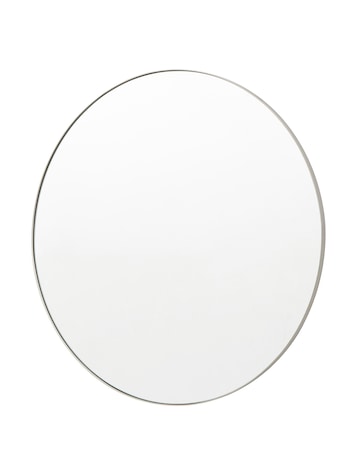 Gallery Bowie Round Mirror Silver
