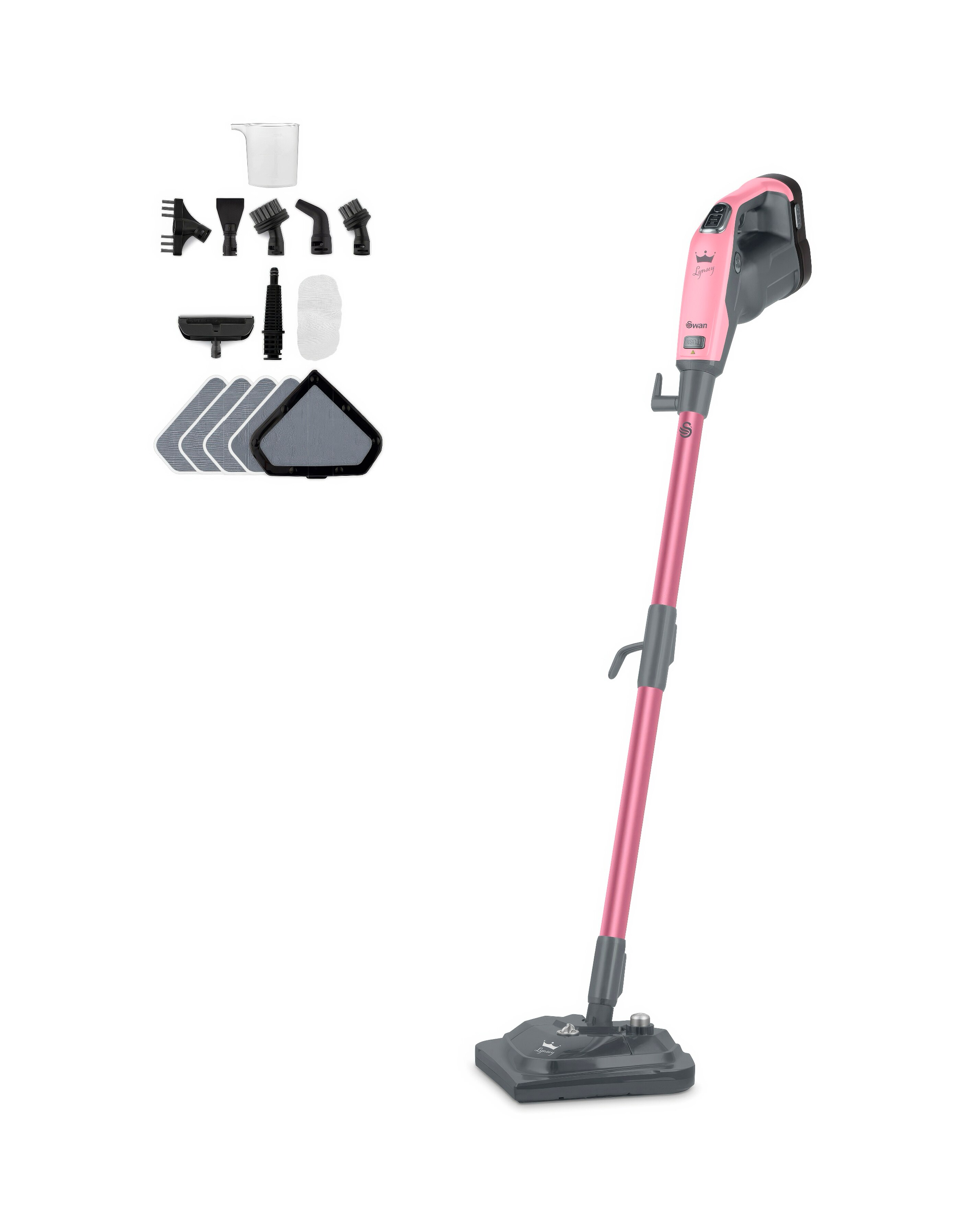 Swan TV's Queen of Clean 16-in-1 Steam Mop