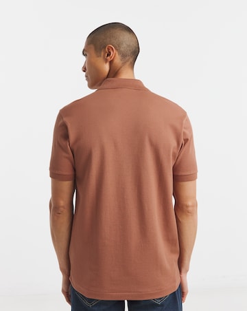 Lacoste Classic Short Sleeve Pique Polo - Burnt Orange
