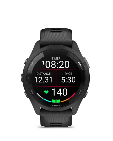Garmin Forerunner 265 Music Smart Watch - Black/Slate Grey