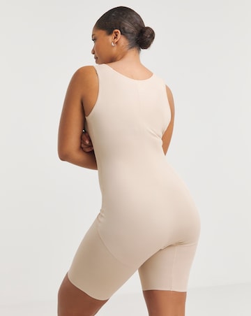 Naomi&Nicole Unbelievable Comfort Firm Control Torsette Thigh Slimmer Beige