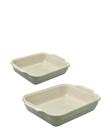 Pyrex Creations Sage Ceramic Ovenware Set