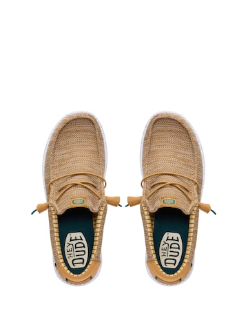 HeyDude Wally Stretch Sox Shoe - Brown