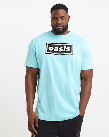 Jack & Jones Oasis Crew Neck T-Shirt - Blue Multi