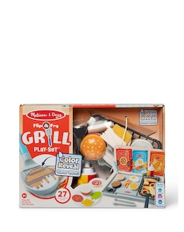 Melissa &amp; Doug Flip &amp; Fry Grill Play Set with Colour Changing Water