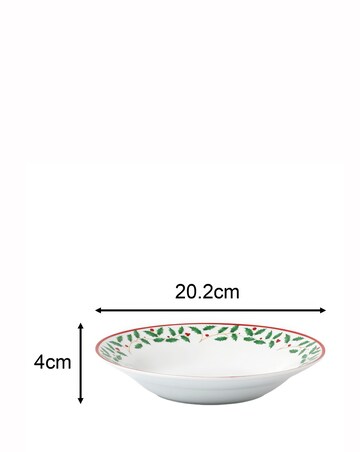 Waterside Holly 20 Piece Dinner Set