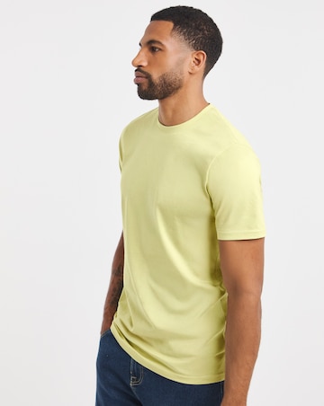 Pure Cotton Crew Neck T-Shirt Long