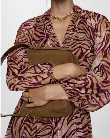 Mango Lin Printed Dress