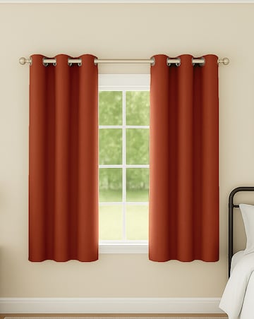 Supersoft Light Filtering Thermal Eyelet Curtains