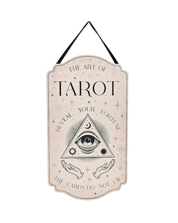 Mystic Legends Hanging Plaque 'The Art Of Tarot'