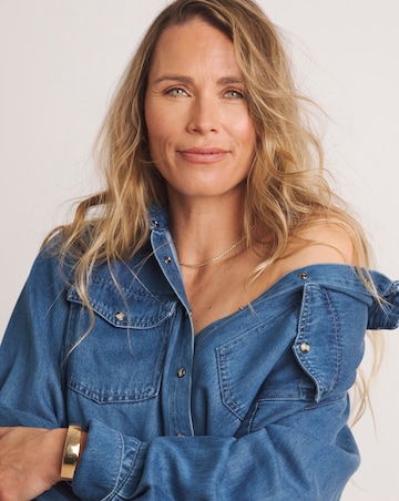 Anthology Blue Denim Shirt with Tencel TM Lyocell