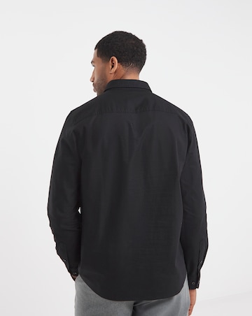 Long Sleeve Oxford Shirt Long Length