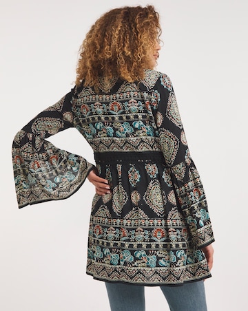 Joe Browns Black Multi Boho Babes Tunic