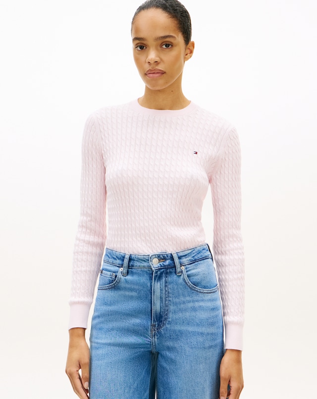 Tommy Hilfiger Cable Fine Knit Sweater