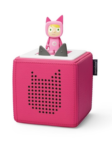 Toniebox Pink Starter Disney Set + Frozen, Moana, Little Mermaid and Encanto