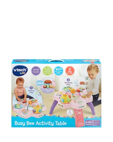 VTech Busy Bee Activity Table- Pink