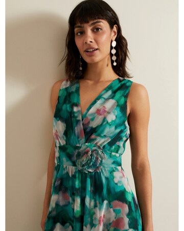Phase Eight Chiffon Printed Wrap Dress