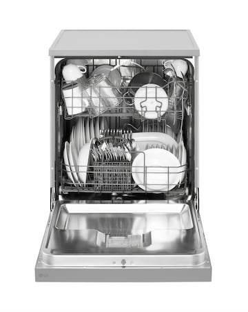 LG DF030FL Freestanding Dishwasher E Rated - Silver