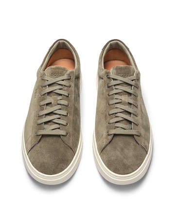 BOSS Kieran Suede Trainer - Khaki