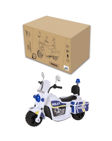 EVO 6V Police Trike Lights & Sound Ride On