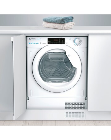 Candy Smart Pro BCTDH7A1TE-80 Integrated WiFi 7kg Heat Pump Dryer White Install