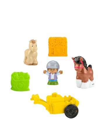 Fisher-Price Little People Friendly Horses Stable Playset