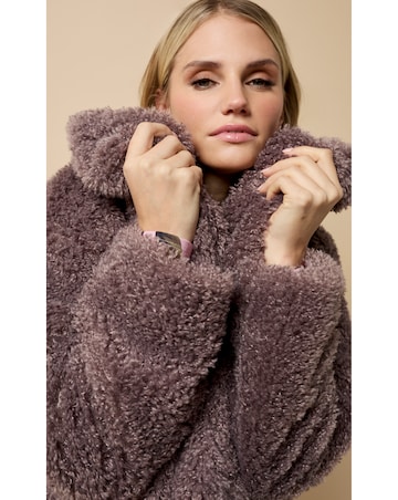 Little Mistress Mink Faux Fur Jacket