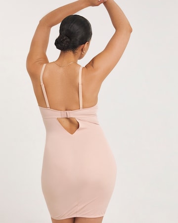 Figleaves Smoothing Padded Multiway Shaping Slip Latte