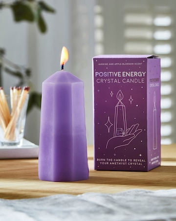 Positive Energy Crystal Candle