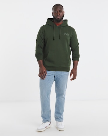 Jack & Jones Corp Logo Hoodie - Green