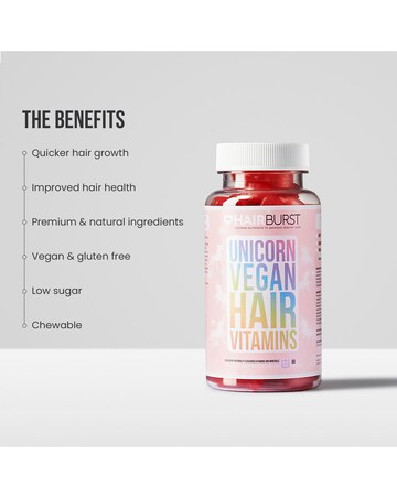 Hairburst Unicorn Vegan Hair Vitamins - 60 Pastilles