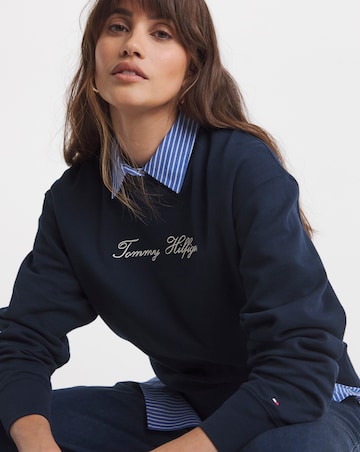 Tommy Hilfiger Lurex Script Sweatshirt