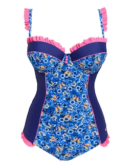 Joe Browns Butterfly Print Wired Swimsuit