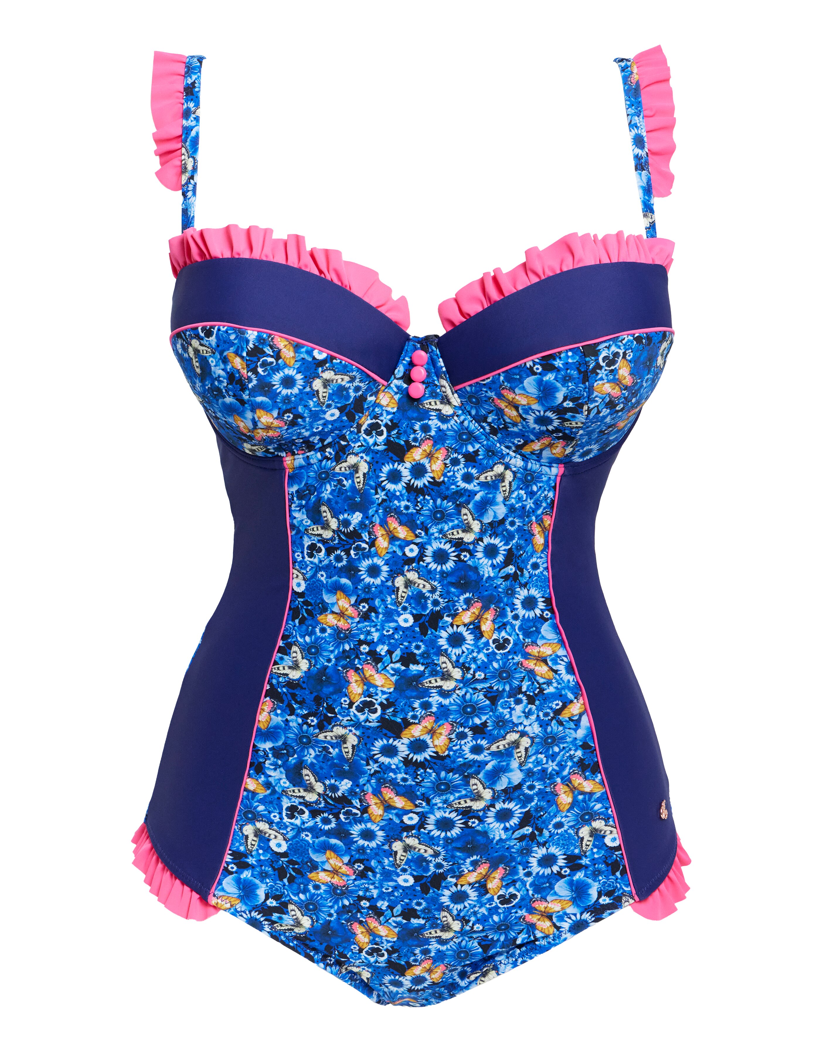 Joe Browns Butterfly Print Wired Swimsuit