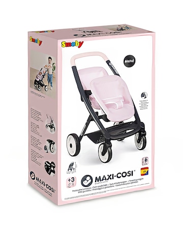 Maxi-Cosi Twin Doll Pushchair Blush Pink