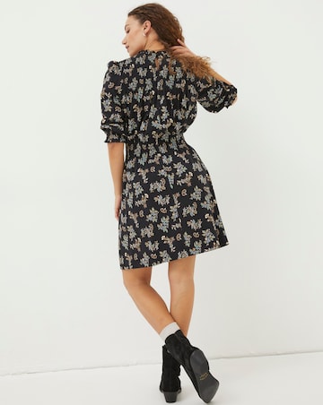 FatFace Krishan Craft Floral Jersey Dress