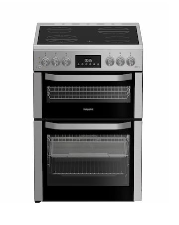 Hotpoint HDE6VDCASX 60cm Electric Double Cooker with Air Fry Install