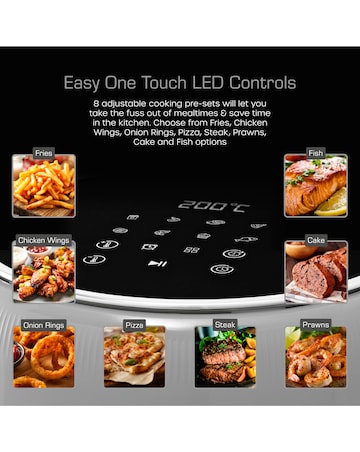 Swan Retro Grey 4.5L Digital Air Fryer