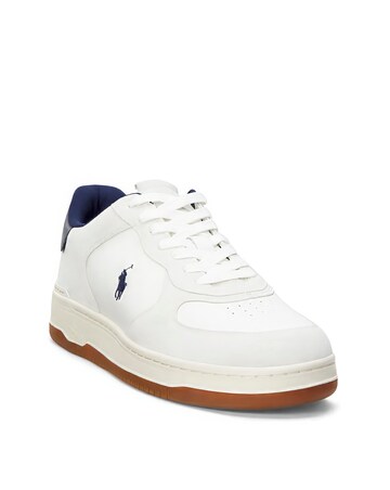 Polo Ralph Lauren Masters Court Trainer - White/Navy