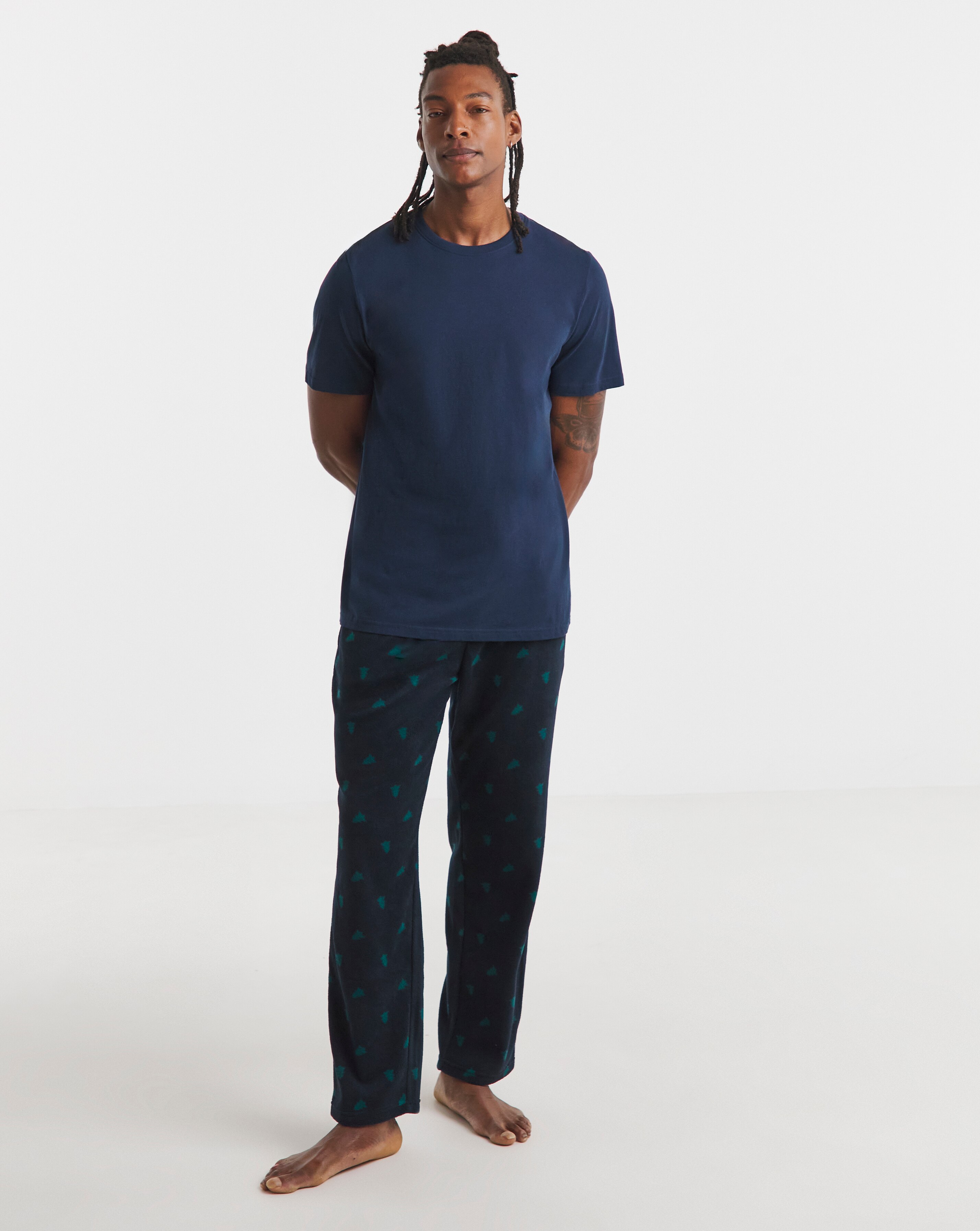 Christmas Tree Fleece Lounge Pant