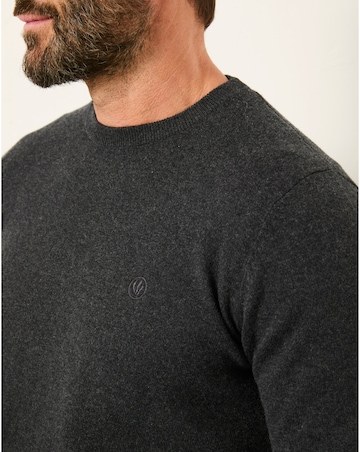 FatFace Rye Crew Neck Jumper (Regular & Tall) - Grey