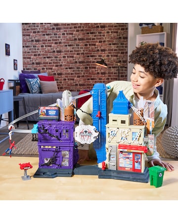Marvel Spider-Man VenomVersus Web Slinging City Playset